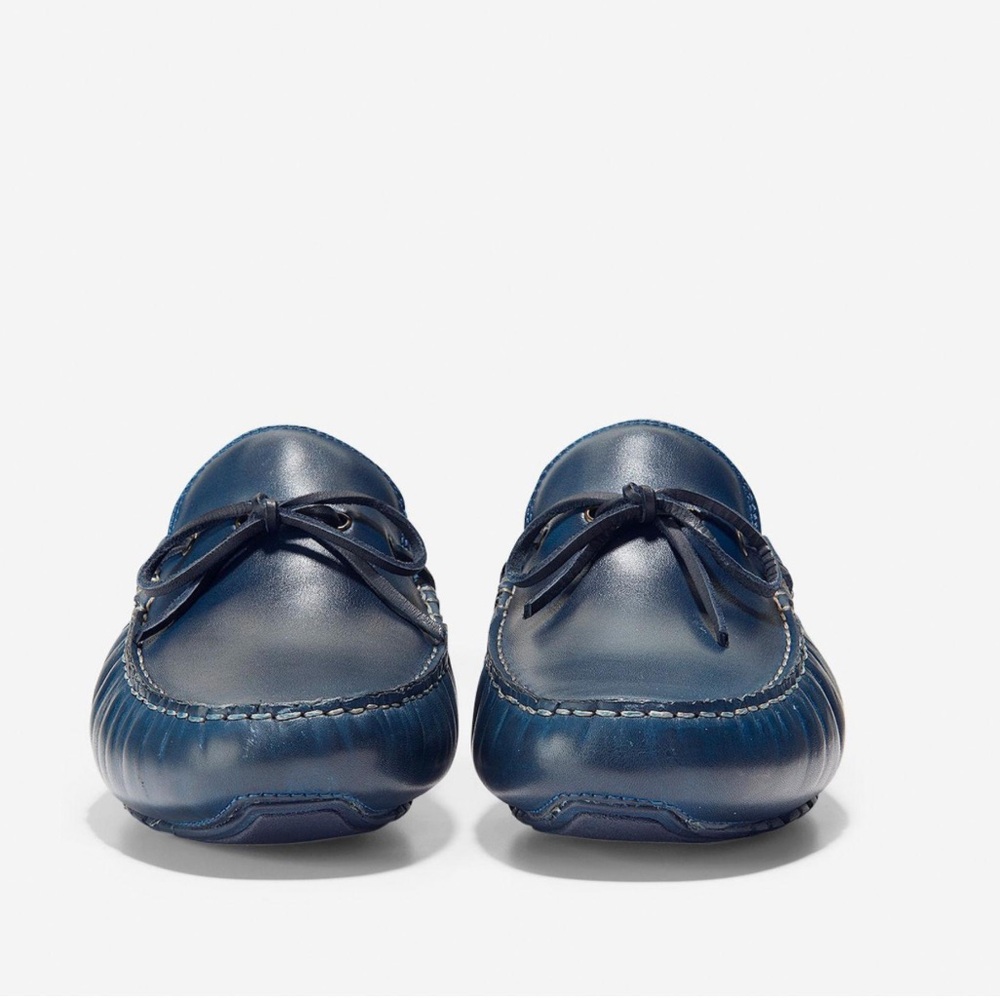 Cole Haan Men’s Blue Zerogrand Moc Driver Driving Style Loafer. Size